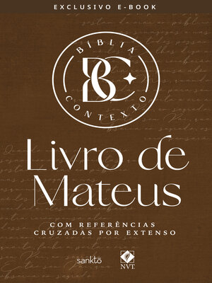 cover image of Livro de Mateus